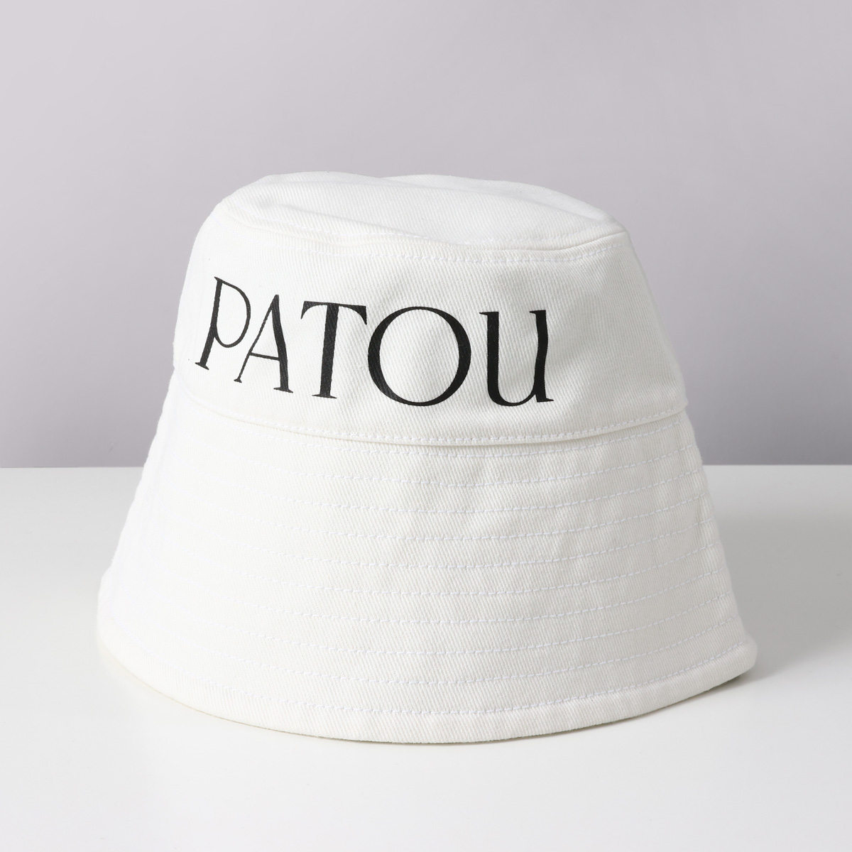 パトゥ PATOU バケットハット 帽子 ロゴ 刺繍 コットン AC027 HATS 