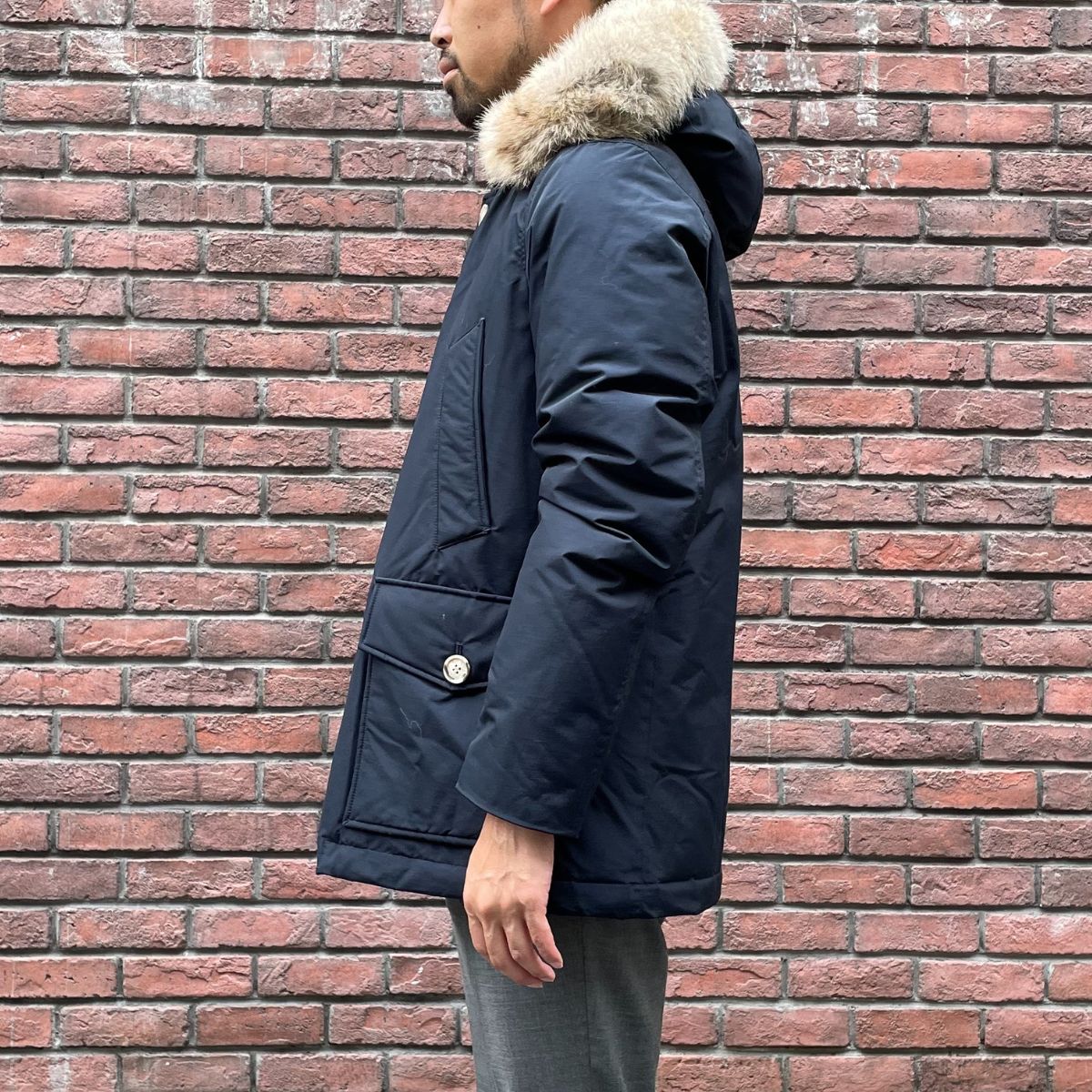 ウールリッチ WOOLRICH ダウン ブルー CFWOOU0484MRUT0001 メンズ