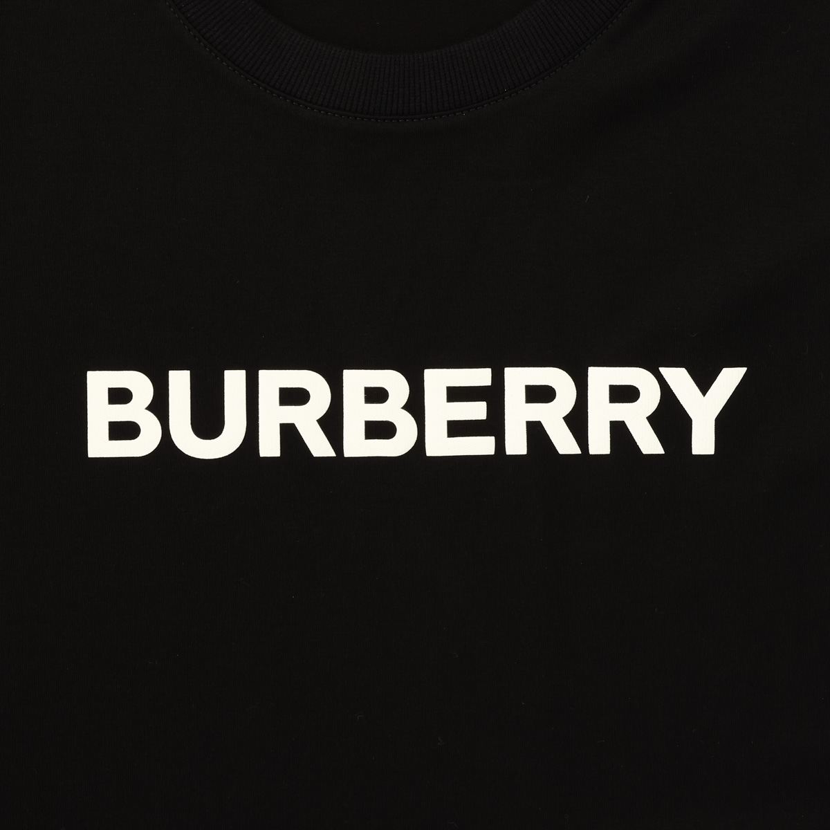 バーバリー BURBERRY メンズTシャツ ブラック 8055307 130828 A1189