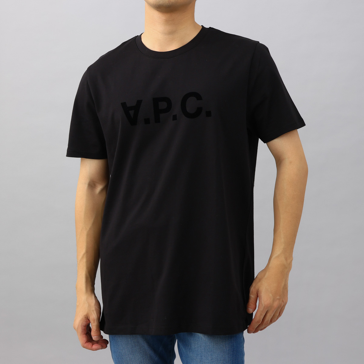 アーペーセー A.P.C. Tシャツ H26943 COBQX ティーシャツ ロゴ シンプル クルー...