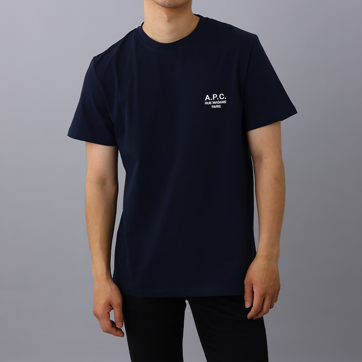 アーペーセー A.P.C. メンズTシャツ ダークネイビー H26840 COEZC IAK