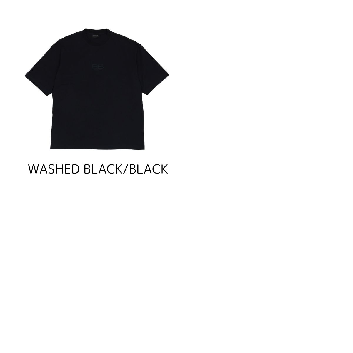 バレンシアガ BALENCIAGA Tシャツ 612966 TMVG7 8190 黒 ブラック 