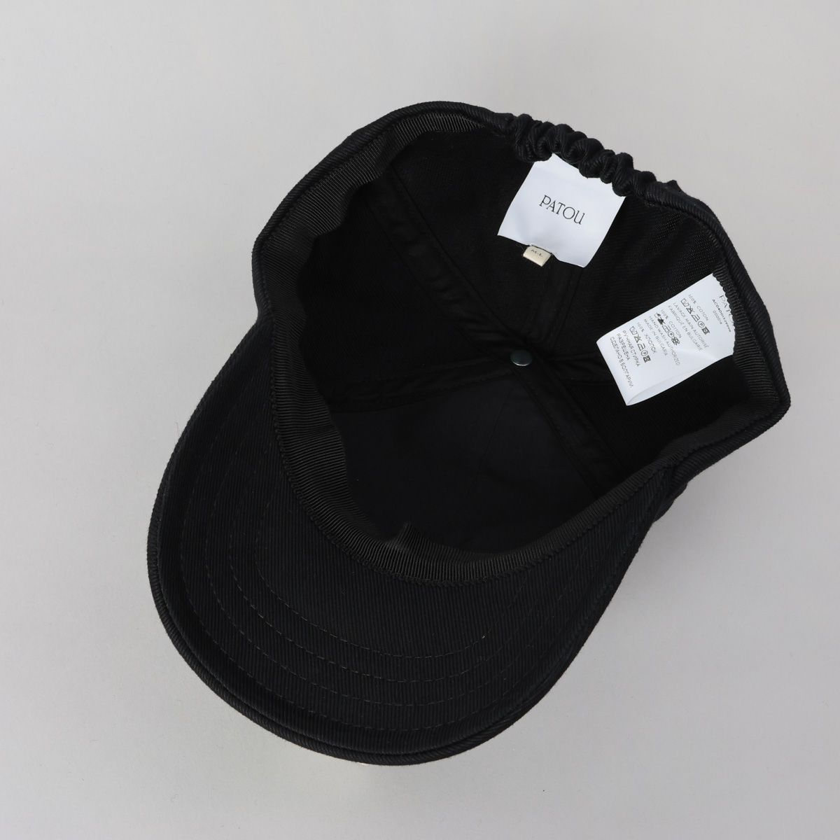 パトゥ PATOU キャップ 帽子 ブランドロゴ 無地 白 シンプル 人気 