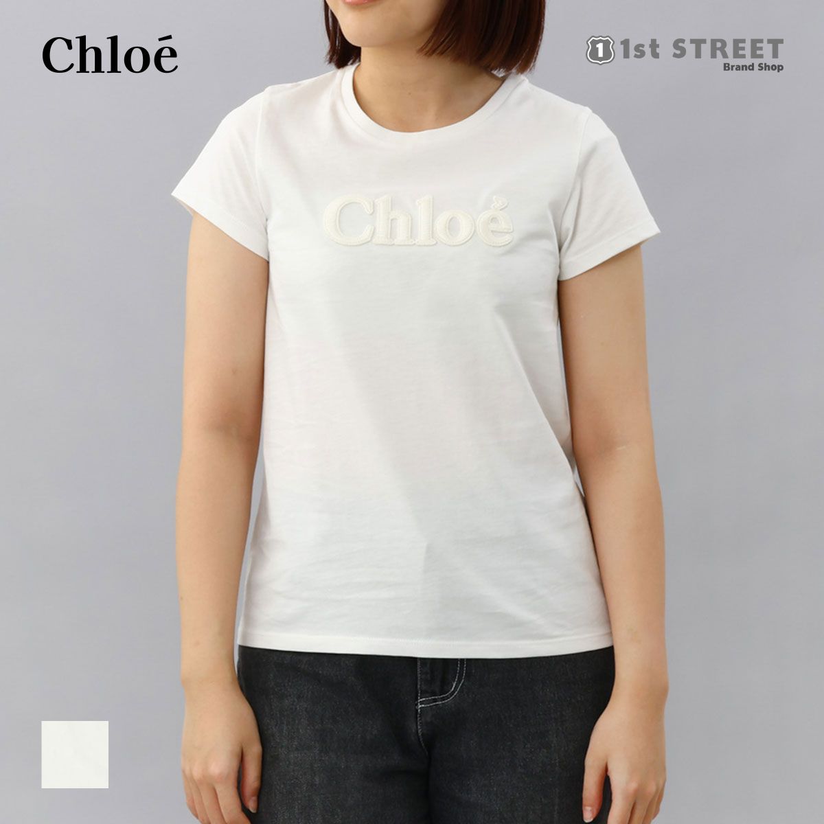 クロエキッズ CHLOE KIDS Tシャツ C15E35/117 KID GIRL クロエ Chle ガールズ キッズ 子供 コットン レディース