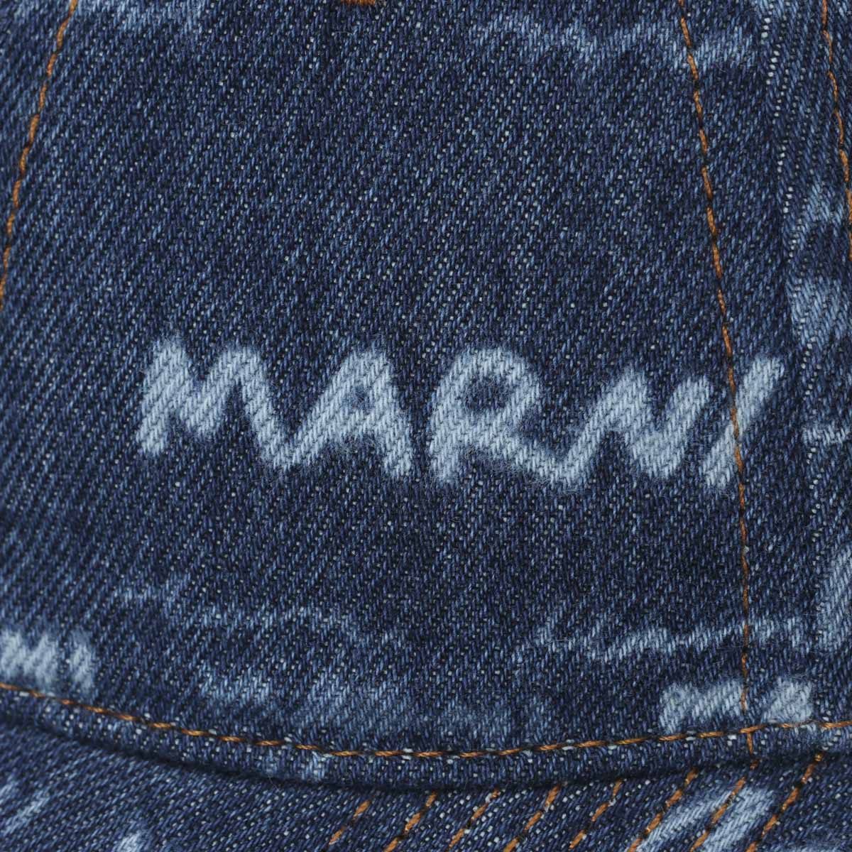 MARNI ベースボールキャップ CLZC0108A0 USCV36 デニム マルニ MARNI MARNI ベースボールキャップ CLZC0108S0 UTC311