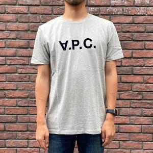 アーペーセー A.P.C. Tシャツ ライトグレー H26943 T-SHIRT VPC COLOR...
