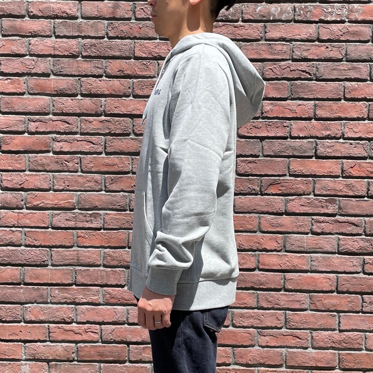 アーペーセー A.P.C. フーディー グレー HOODIE QUENTIN メンズ H27707