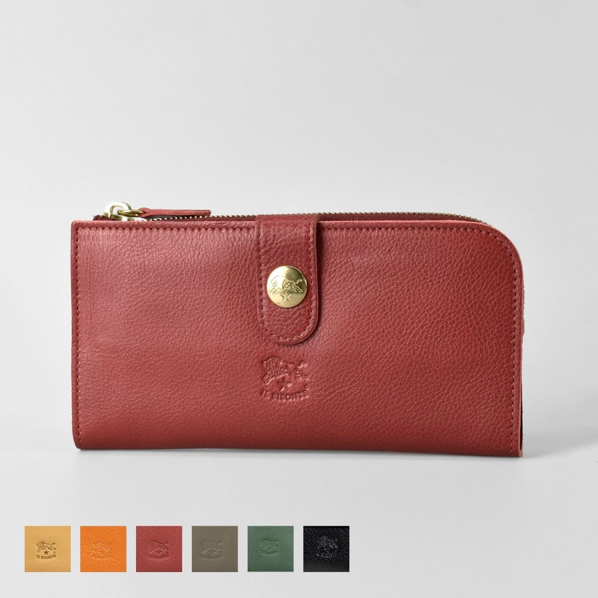 イルビゾンテ SCW011 P CA106B牛革 L字ファスナー 長財布 il-scw011_1.jpg