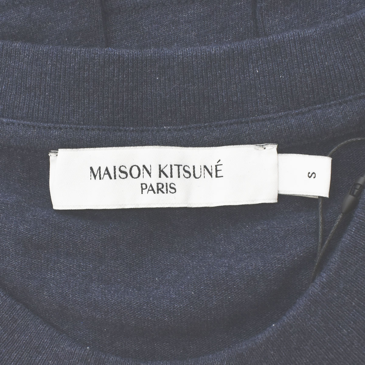 メゾンキツネ MAISON KITSUNE Tシャツ ネイビー メンズ IM00130KJ0035 