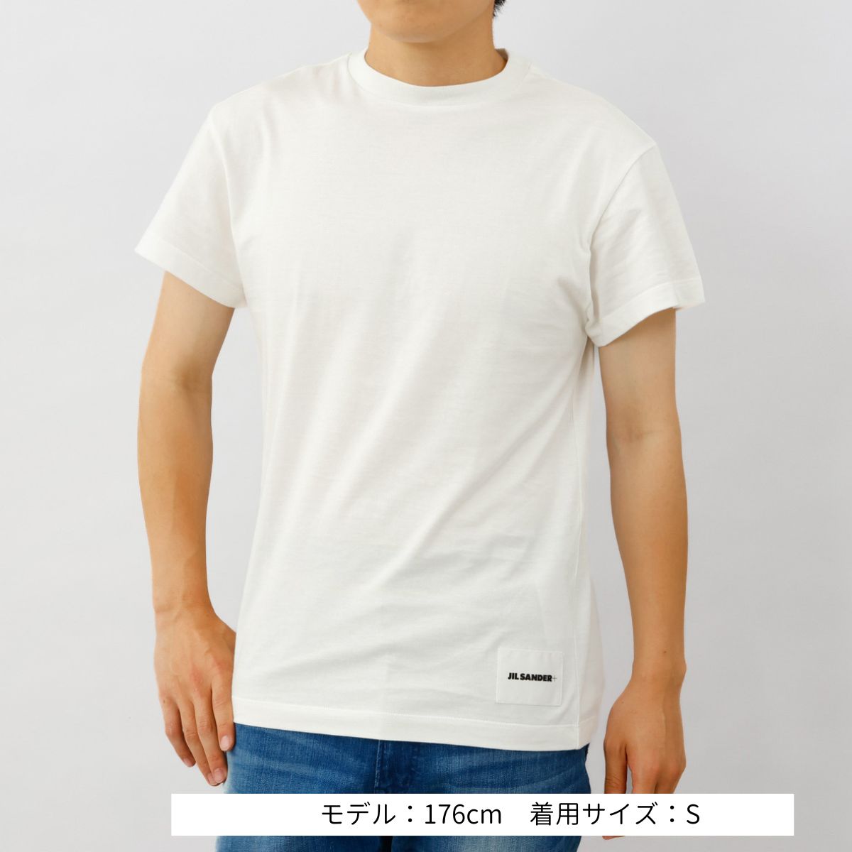 ジルサンダー JIL SANDER メンズTシャツ J47GC0001 J45048 半袖 同色3枚セット パックTシャツ 無地 白 メンズ :  j47gc0001j45048 : 1stSTREET - 通販 - Yahoo!ショッピング