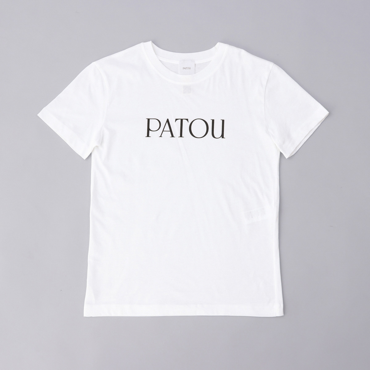 FURLA パトゥ PATOU Tシャツ ホワイト JE029 001W JERSEY ロゴ