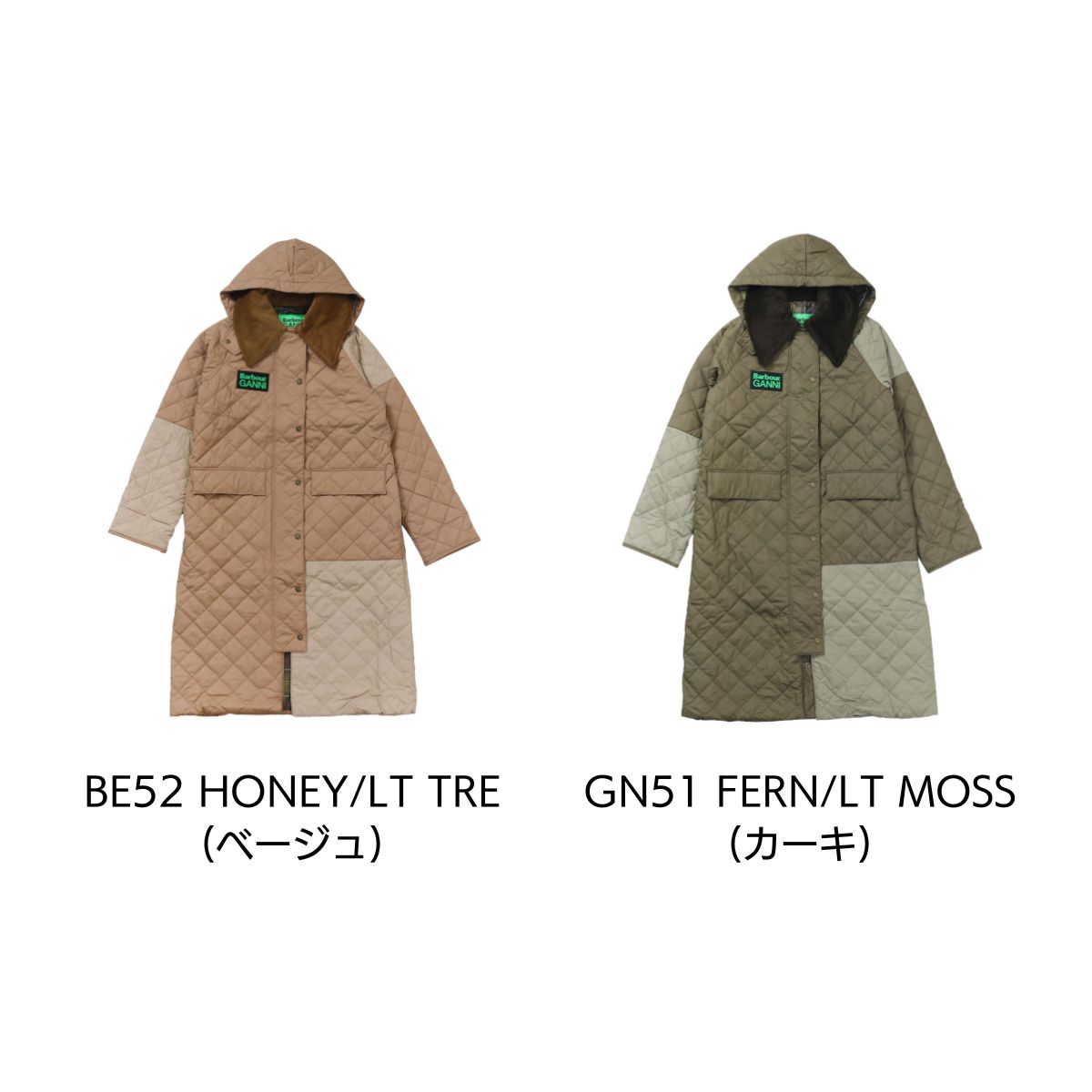 バブアー x ガニー Barbour x GANNI コート LQU1740 CHAQUETA ブルゾン 