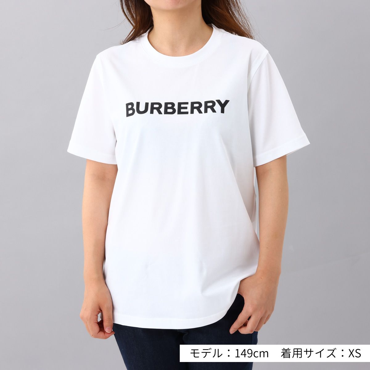 バーバリー BURBERRY レディースTシャツ ホワイト 8056724 130828