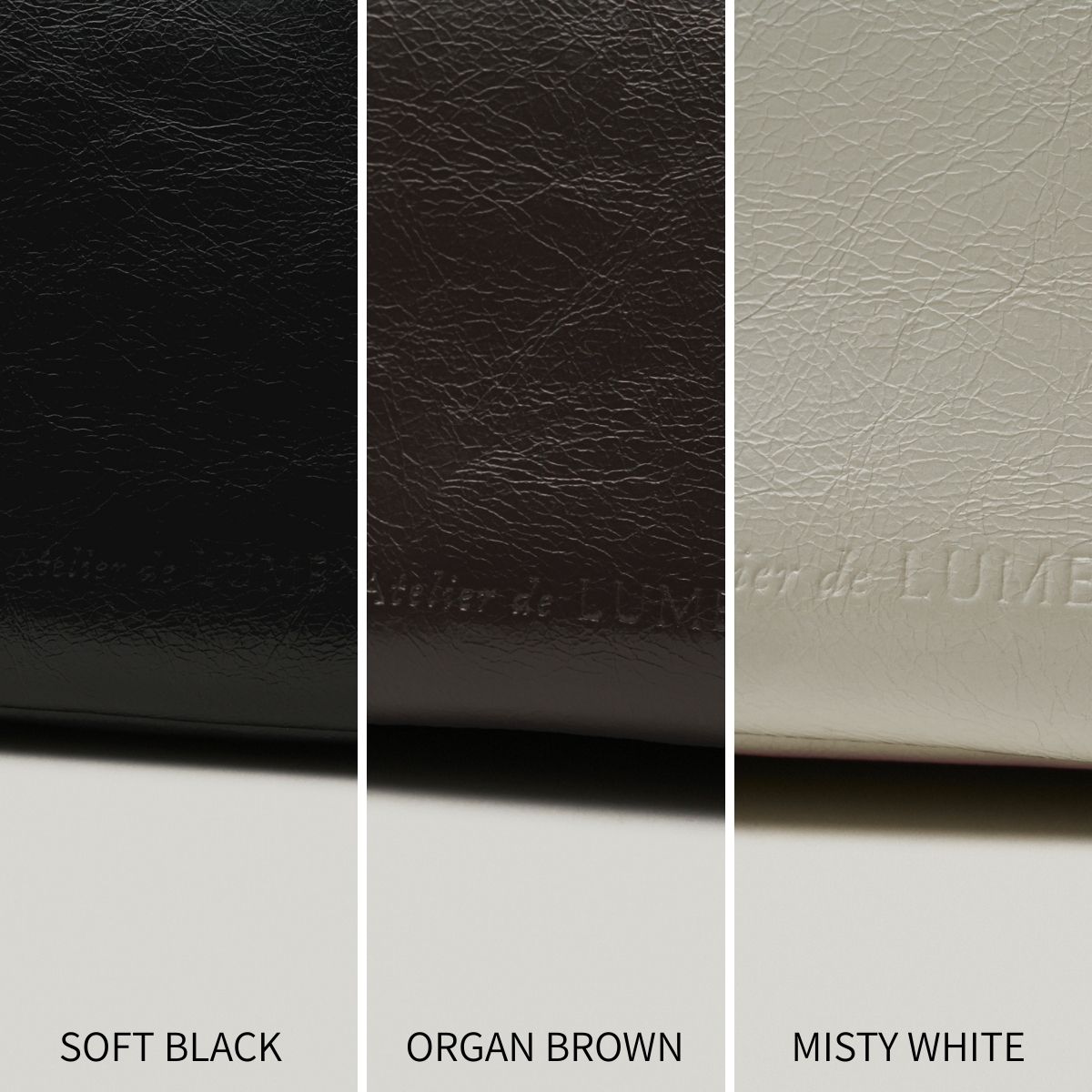 【美品】  LUMEN / ルメン | レザー ロゴ ワンショルダーバッグ | ブラック | レディース Atelier de LUMEN（アトリエ・ド・ルメン） ショルダーバッグ