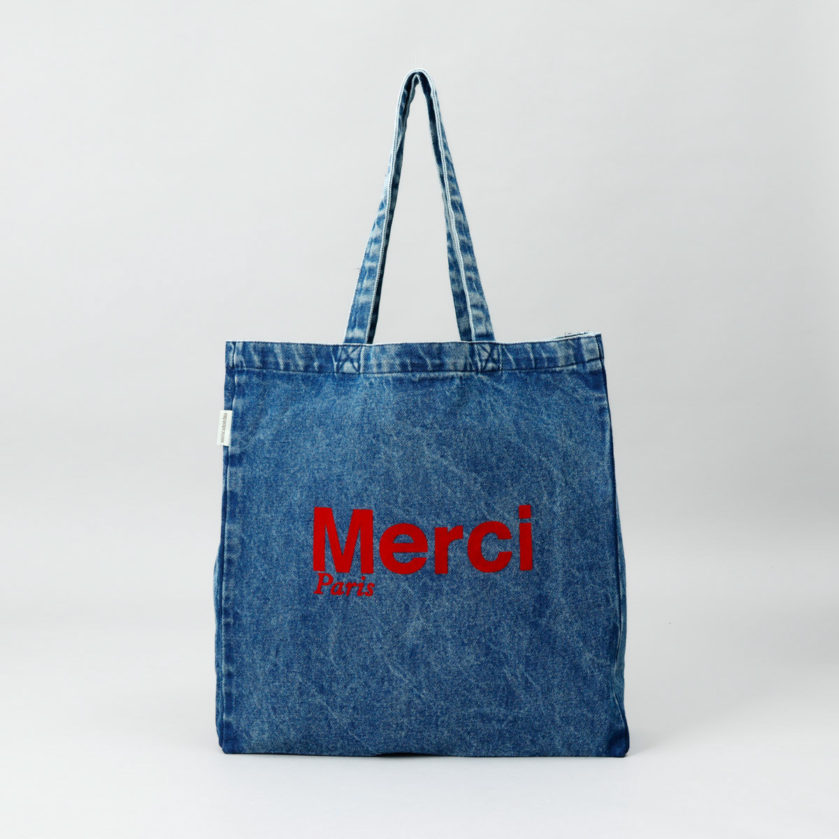 Merci デニムトートバッグ MERCI 並行輸入 メルシー トートバッグ 大容量 ビッグトート