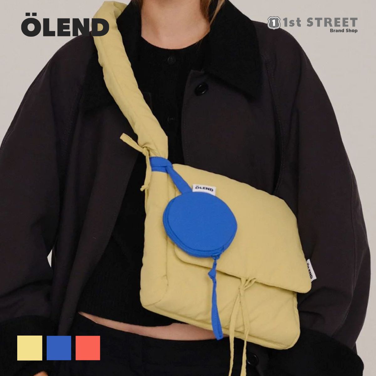 安心追跡【OLEND】Circular mini purse 円形ミニポーチ(送料込) OLEND [P5倍][正規販売店]オレンド ポーチ サークル ミニパース