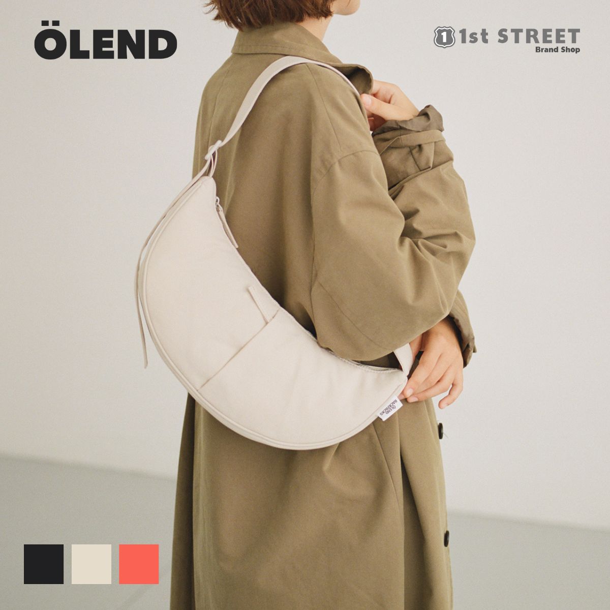 スペイン発 OLEND｜MINI MOON BAG ショルダーバック 男女兼用 公式】ÖLEND オレンド Mini Moon Bag バッグ Black – CHELSEA