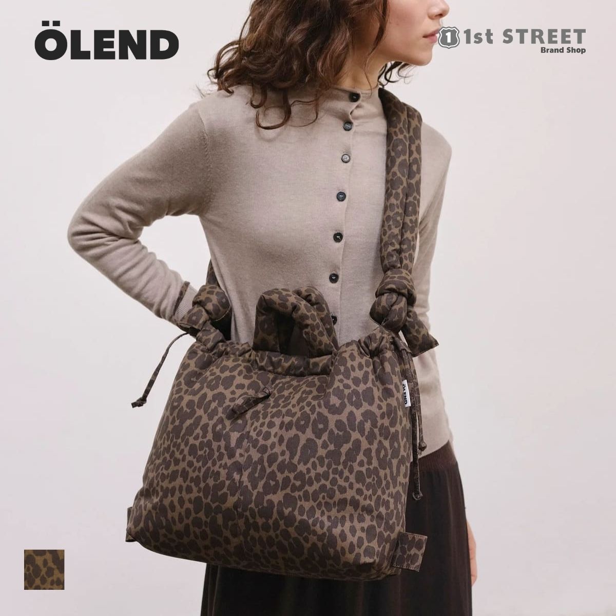 オレンド ハンドバッグ レオパード ONA SOFT BAG【RSL】 OLEND [P5倍][正規販売店]オレンド ハンドバッグ リュック