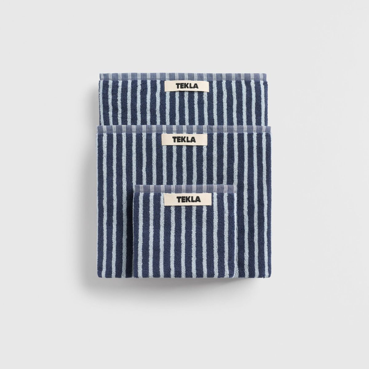 TEKLA（テクラ） 正規販売店 タオル 50×90cm ハンドタオル ストライプ