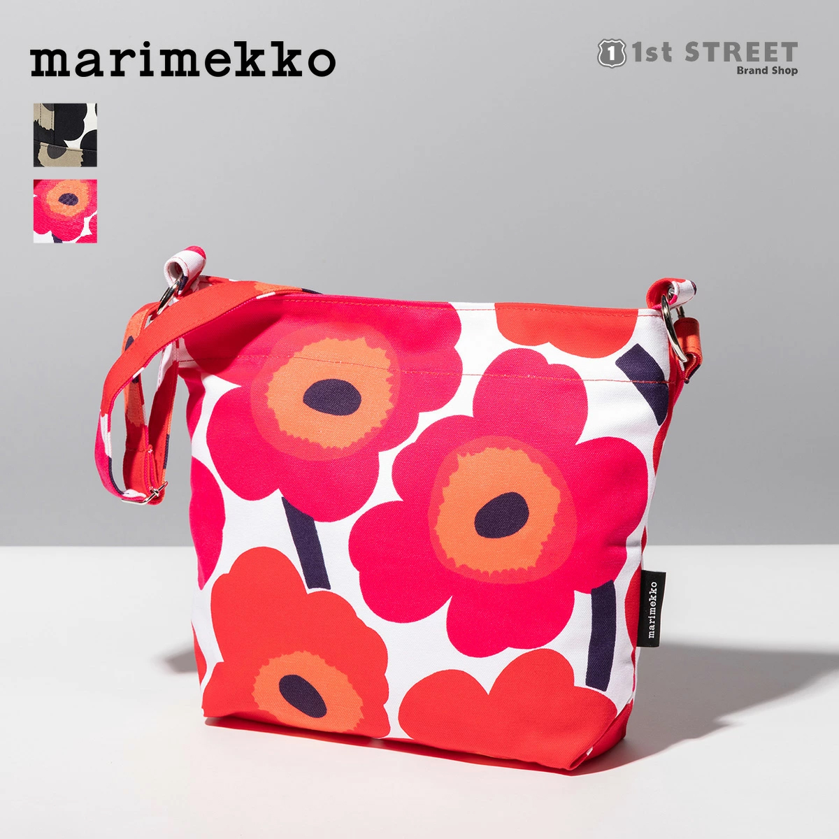 マリメッコ MARIMEKKO ショルダーバッグ 斜めがけ クロスボディーバッグ ウニッコ 48296 VENNI PIENI UNIKKO BAG  レディース 人気 おしゃれ かわいい