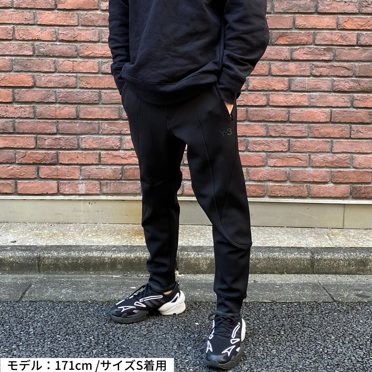 ワイスリー Y-3 パンツ ブラック HM5035 メンズ : y3-hm5035