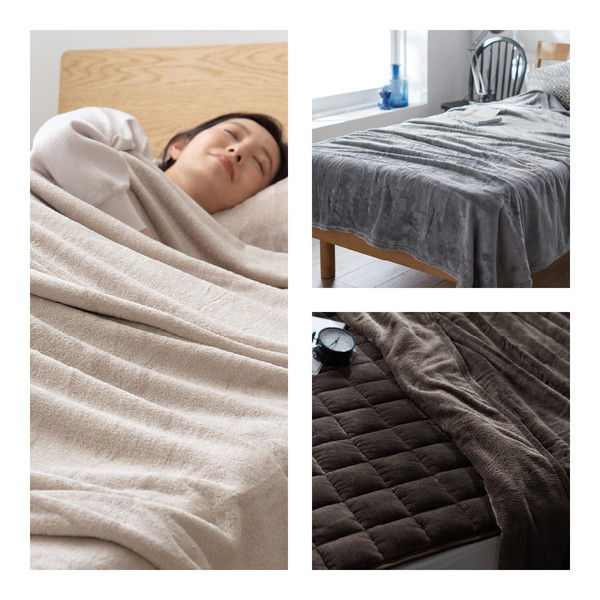 毛布 寝具 シングル 約140×200cm ブラック 洗える mofua プレミアム