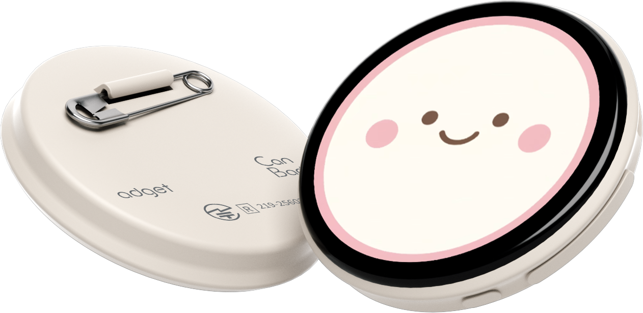 Can-Badge キャンバッジ デジタル缶バッジ 推し活グッズ 画像 動画 スライドショー スマホ転送 キーホルダー スタンド付き 推し 写真 可愛い |  | 03