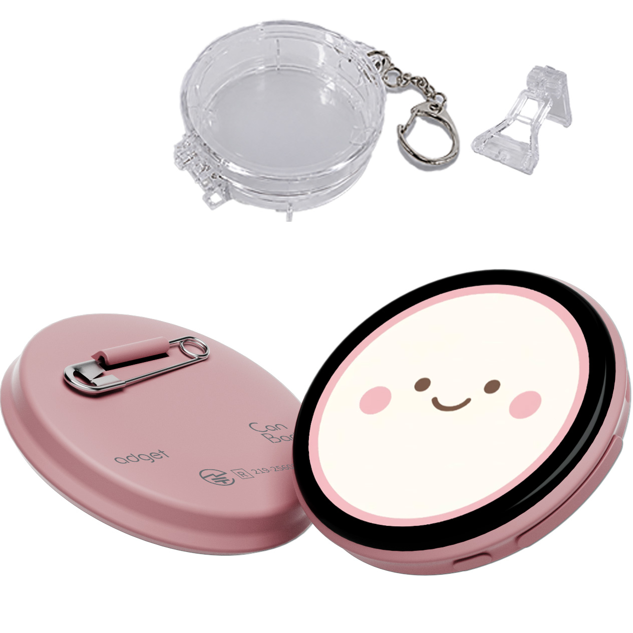 ☆ デジタル缶バッジ Can-Badge ☆ 2個セット ☆ 推し活 ☆ Can-Badge キャンバッジ デジタル缶バッジ 推し活グッズ 画像 動画
