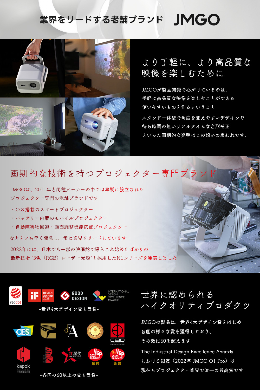 JMGO N1 ブランド紹介