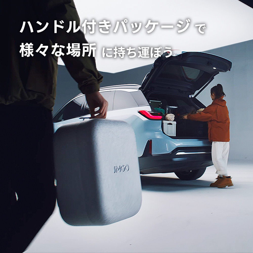 JMGO N1S Ultimate 4K 持ち運びも楽