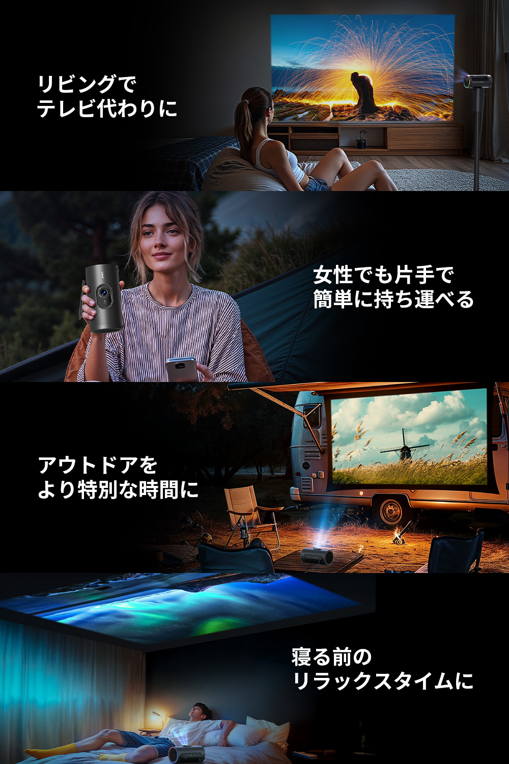 JMGO PicoPlay+　利用シーン１