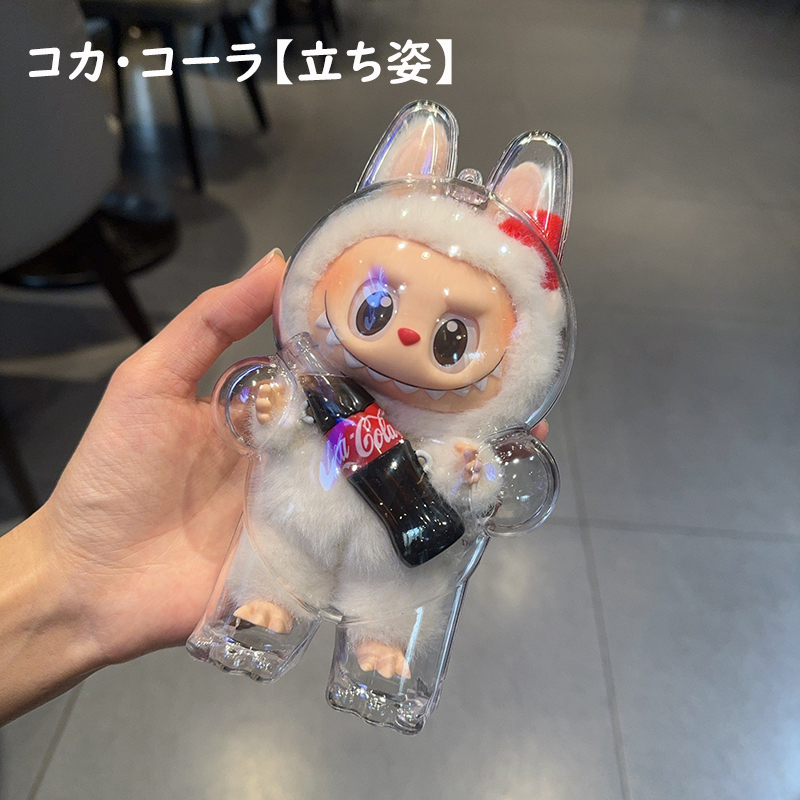 【正規品】ラブブのぬいぐるみの空箱6個セット ぬいぐるみ用ケース 6個セット ガラス製品 labubu ラブブ