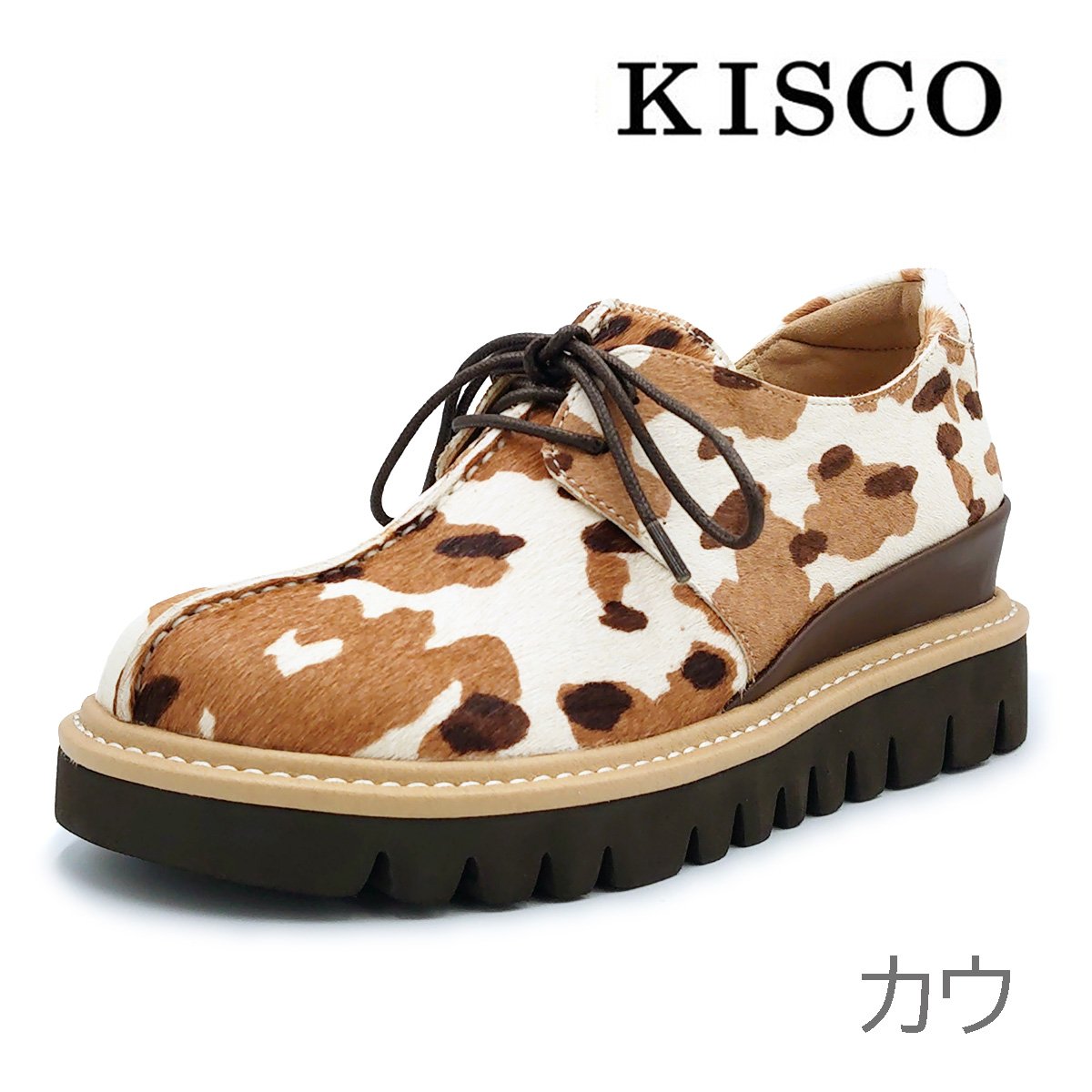 キスコ 靴（レディースオックスフォードシューズ）｜シューズ 