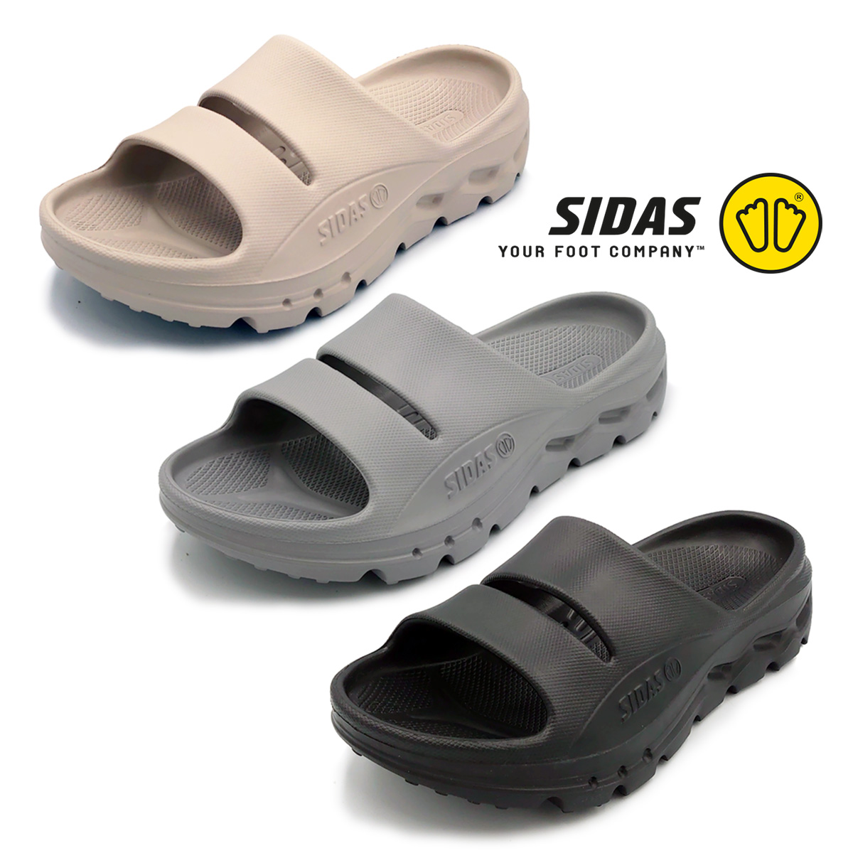 SIDAS（シダス） ユニセックス リカバリー サンダル ReCoLa リコラ