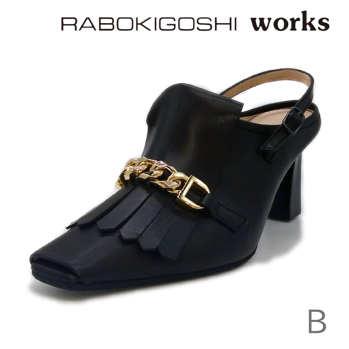 RABOKIGOSHI works ラボキゴシ　ワークス　パンプス 12770 大きいサイズ (25...