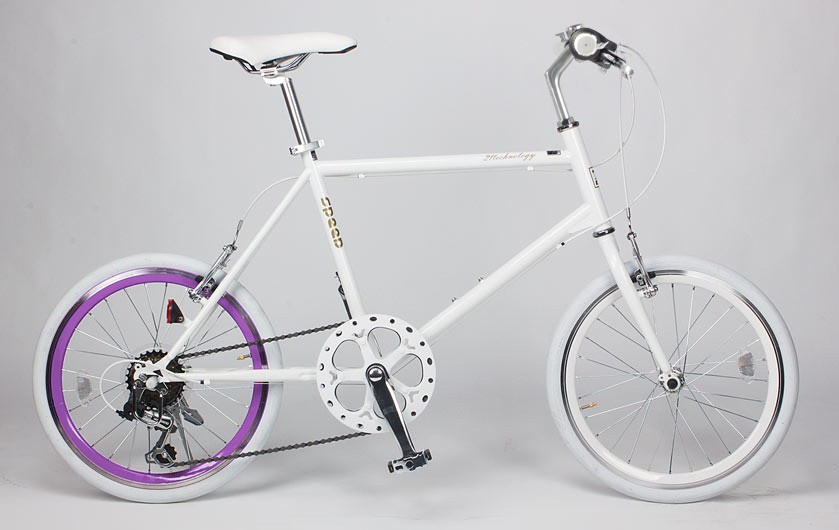 自転車 ミニベロ クロスバイク 20インチ シマノ製6段変速 小径車 