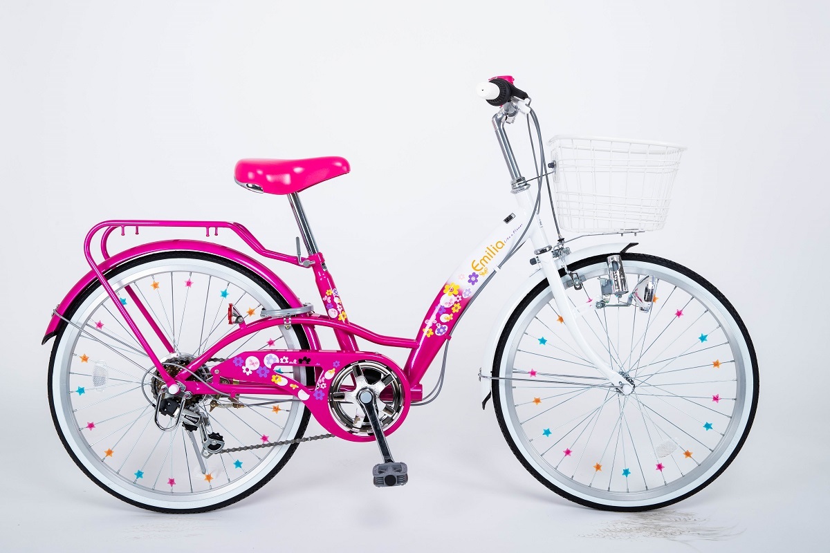 子供用 自転車 24インチ 女の子 小学生 誕生日 プレゼント 可愛い 人気 