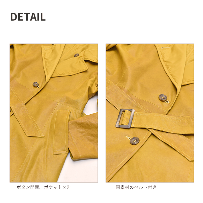美品 L相当 アルマーニコレツィオーニ トレンチコート ロング ラムレザー 茶色 楽天市場】【時間限定10%OFF】レザージャケット ラムレザー 本革