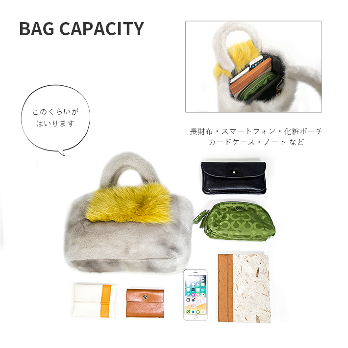 美品✨ TOD'S ハンドバッグ カラーミンク グリーン 本毛皮 リアルファー 美品✨ TOD'S ハンドバッグ カラーミンク グリーン 本毛皮 リアルファー