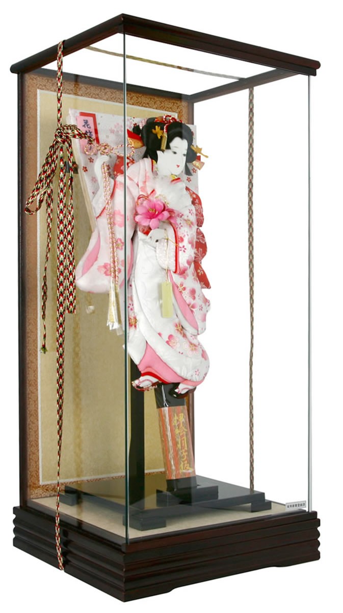 押絵羽子板飾 本仕立正絹 歓喜 平安春峰 伝統工芸品 縁起物
