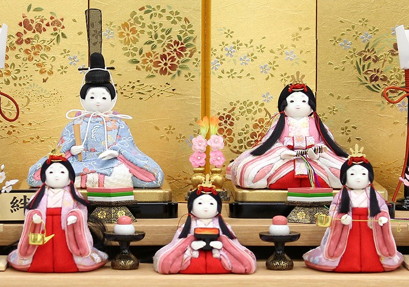 木目込みミニ雛人形 楽天市場】雛人形 コンパクト おしゃれ ひな人形 工房ゆうき作