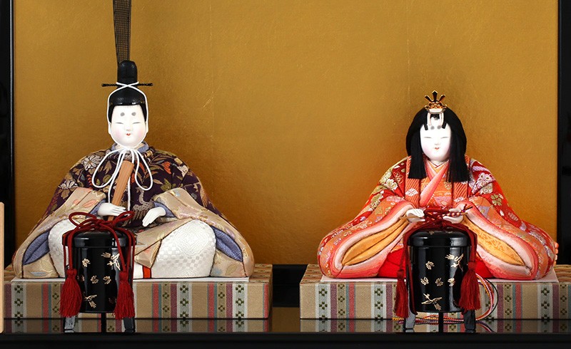雛人形 飾り方 コンパクト おしゃれ 木目込み 真多呂 真多呂作 古今