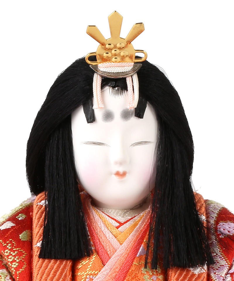 真多呂人形　古今人形　彩明立雛　コンパクト　お雛様　木目込み人形　収納飾り 雛人形 飾り方 コンパクト おしゃれ 木目込み 真多呂 真多呂作 古今