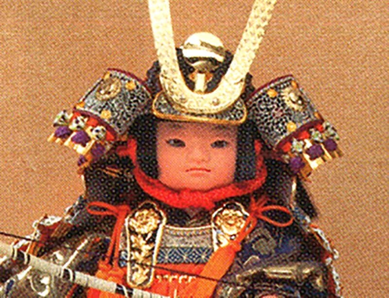 久月 【100周年記念祭】五月人形 ケース飾り 武者人形 津田蓬生作 鎧着