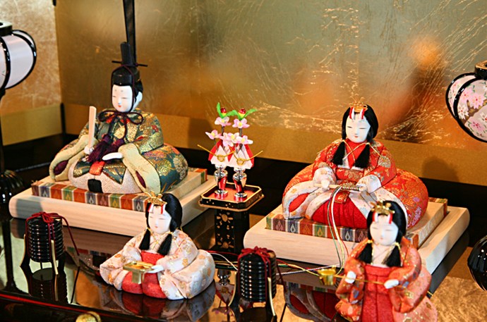 一秀 【100周年記念祭】雛人形 ひな人形 雛 木目込人形飾り 三段飾り