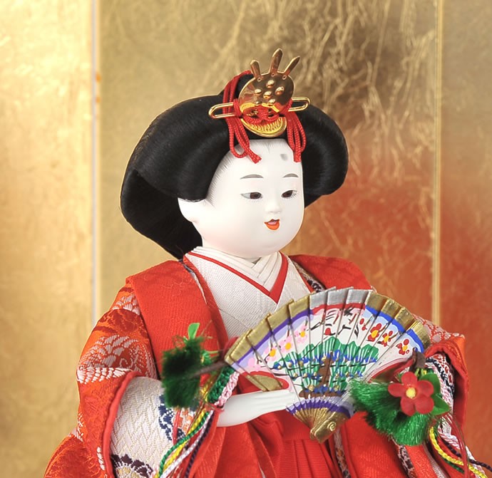 100周年記念祭】雛人形 コンパクト おしゃれ 親王飾り 立ち雛 平安光義