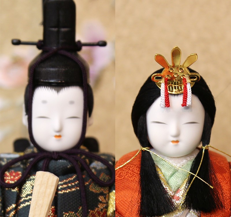 シックな黒段飾り 一秀作 豪華 木目込 雛人形 15人5段飾り