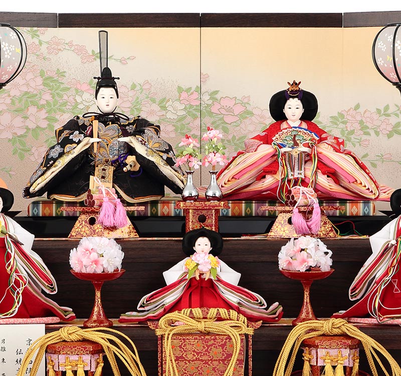 雛人形　吉徳 雛人形 吉徳大光×天祥 親王飾り 御雛 横幅59cm ☆クーポン