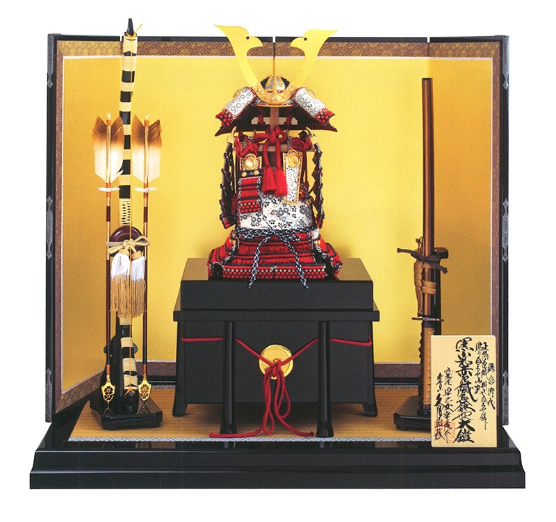 貴重未使用 蟹歩作 硬式 ぬ希 節巻 5本継 153寸 1968年製作 漆綿握り 甲子之天山8号純金箔押小札赤糸威大鎧が安い 雄山作 鎧単品 五月