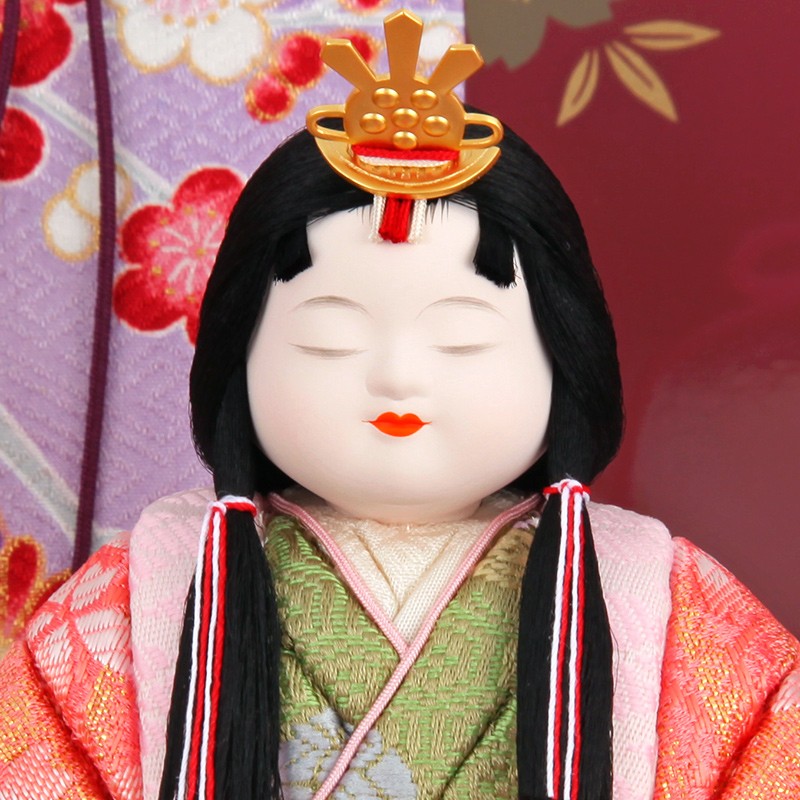 木目込雛人形　柿沼東光作　雛人形一式　杏 柿沼東光作 麗春雛 木目込親王飾 ｜雛人形・五月人形なら人形の和光